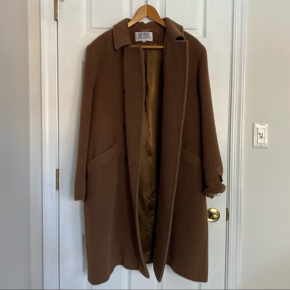 Bill Blass Alpaca Cashmere Coat